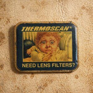 Braun ThermoScan Ear Thermometer Big Eye Baby Vintage Lapel Pin